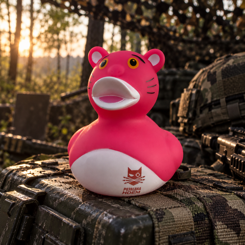 Рожева Качечка Розвідка Ноєм х funnyducks pink-rn-funnyducks фото